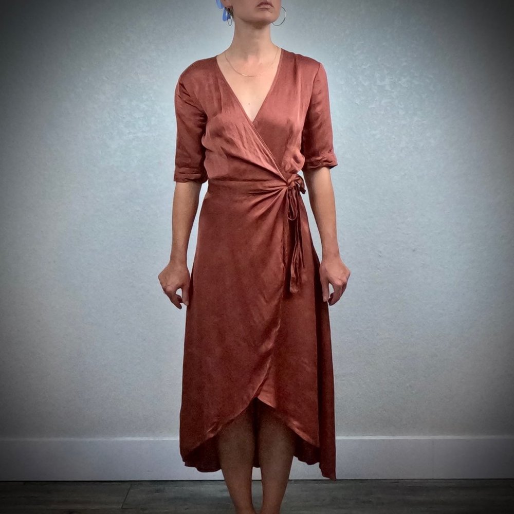 LACAUSA Wrap Dress